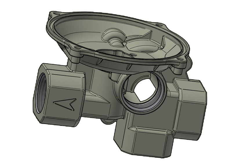 Gas Meter Part Housing